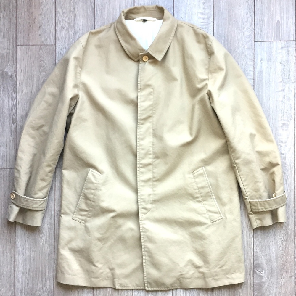 Muji Men’s Beige Trench Coat